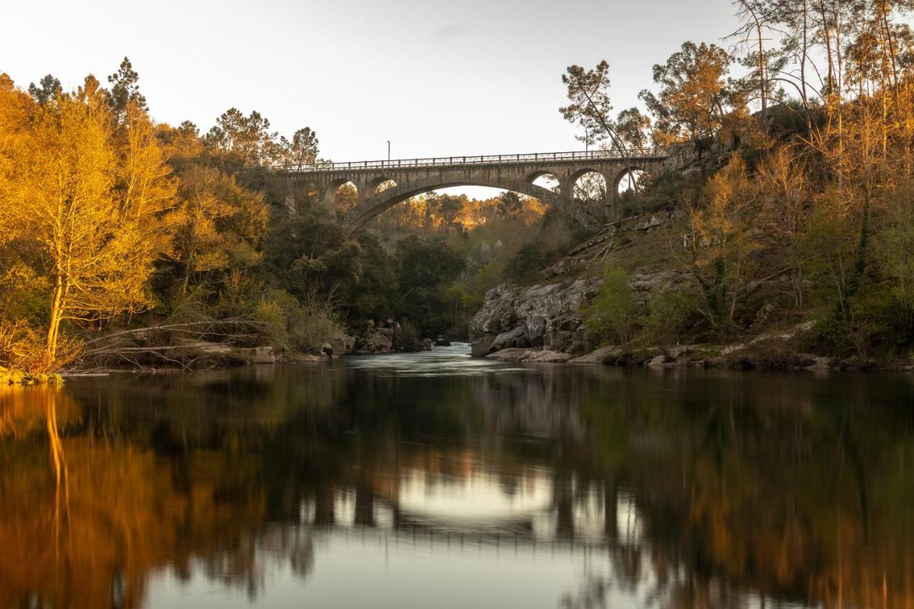 Casa Da Ponte Velha Apartment Termas de São Pedro do Sul Bagian luar foto